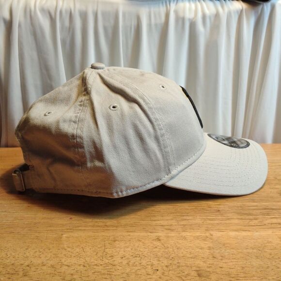 New Era 9Twenty Pittsburgh Pirates Khaki Tan Sliderback Hat - New - Picture 6 of 11